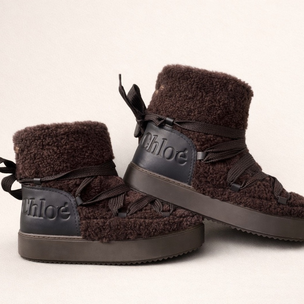 SEE BY CHLOE Brown Charlee Ankle Boots
